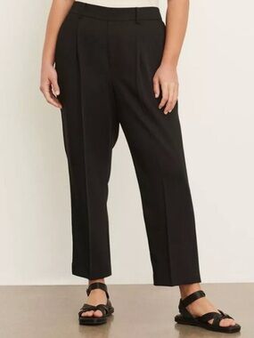 Vince Tapered Pull-On Pants Black Large